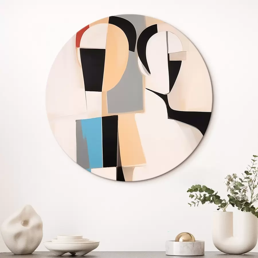 Glezna Pāra abstraktais portrets r45123