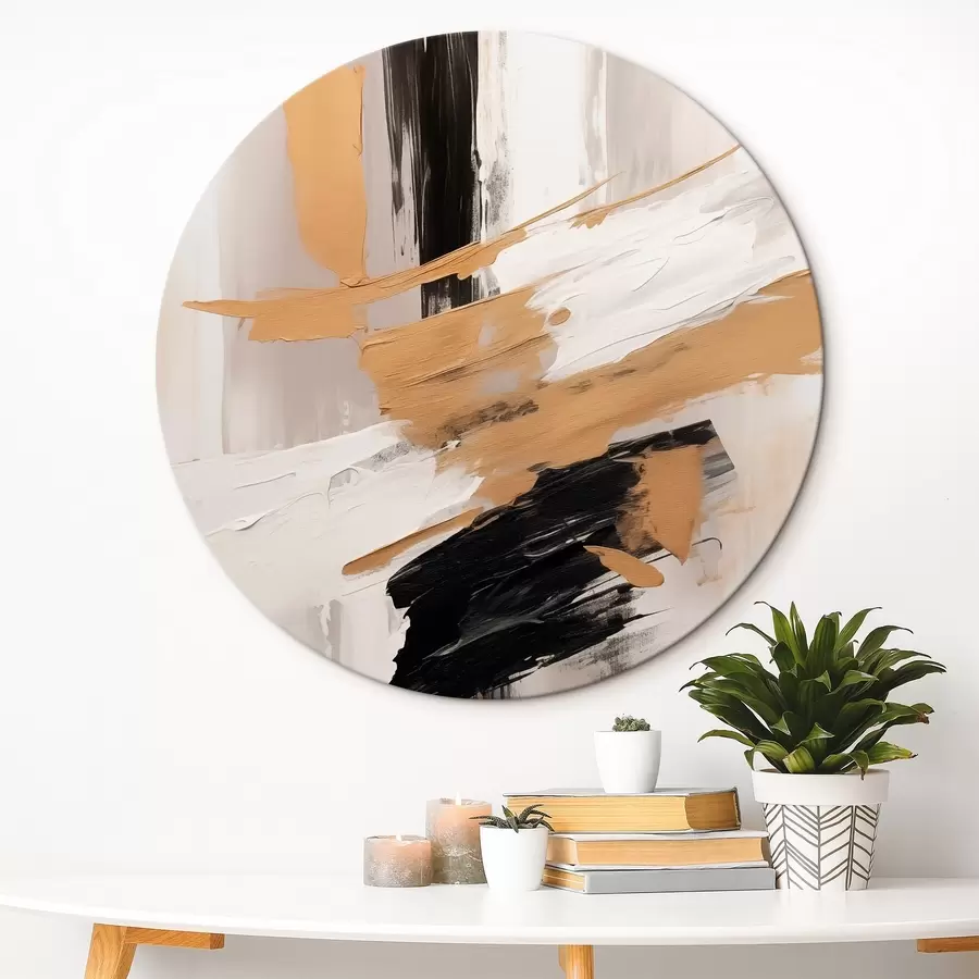 Glezna Mūsdienu abstrakcija, kas imitē otas triepienus r45127