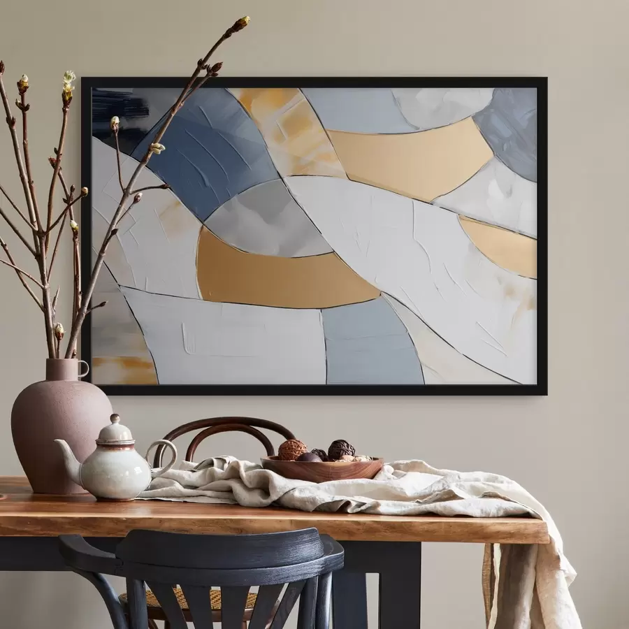 Fototapetes Mūsdienu ģeometriskā abstrakcija f45118