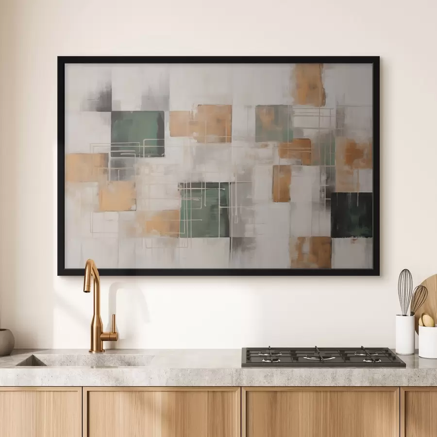 Fototapetes Ģeometriskā abstrakcija f45121