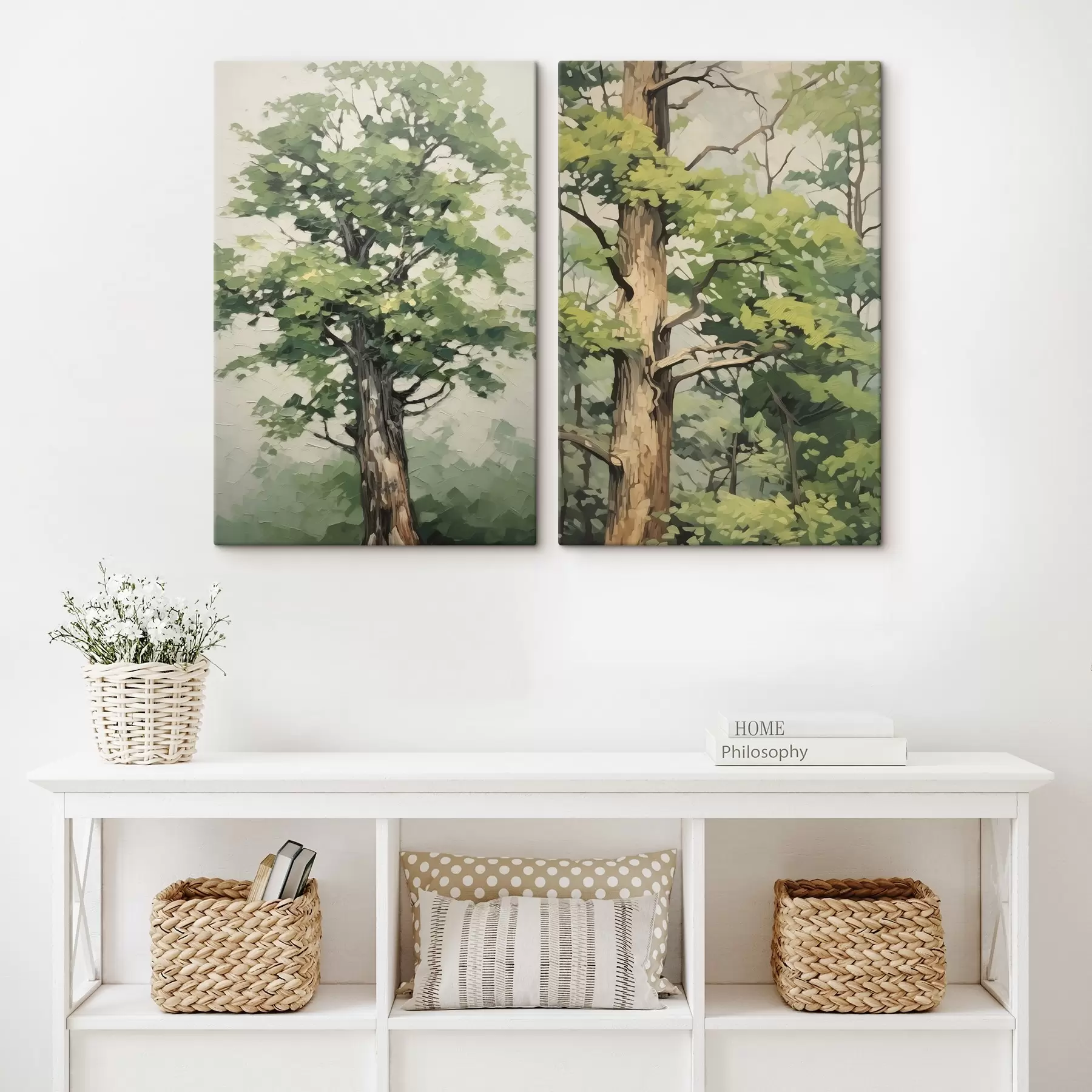 Glezna Koka imitācijas krāsošana m00503