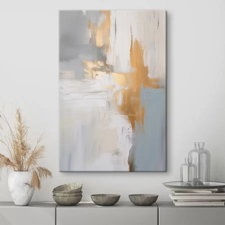 Glezna Glezniecības imitācija ar abstraktiem triepieniem ar otu s45112