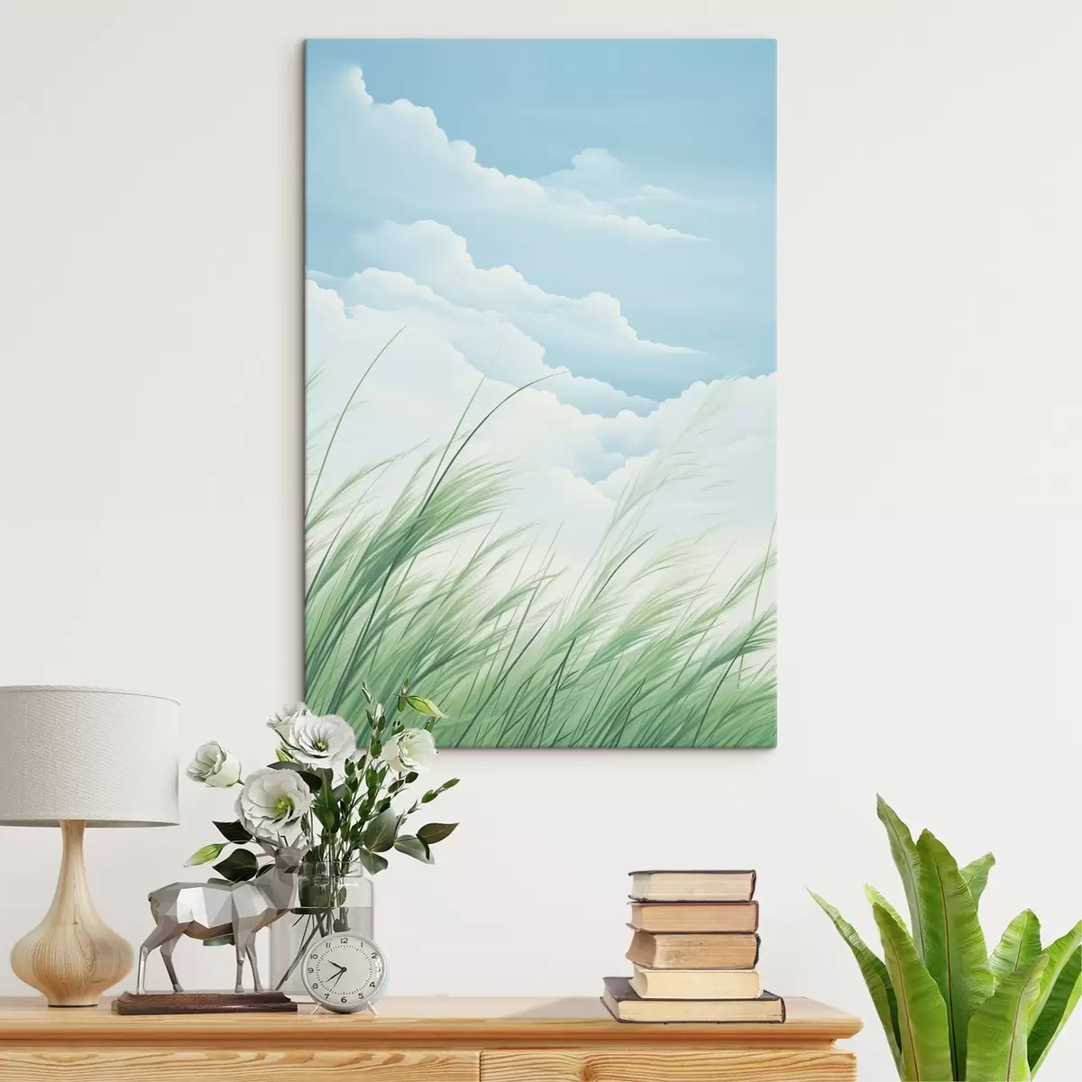 Glezna Zāle pret debesīm s45114