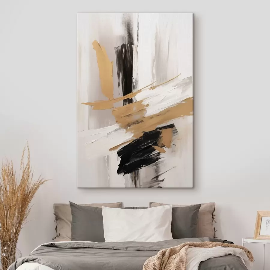 Glezna Mūsdienu abstrakcija, kas imitē otas triepienus s45127