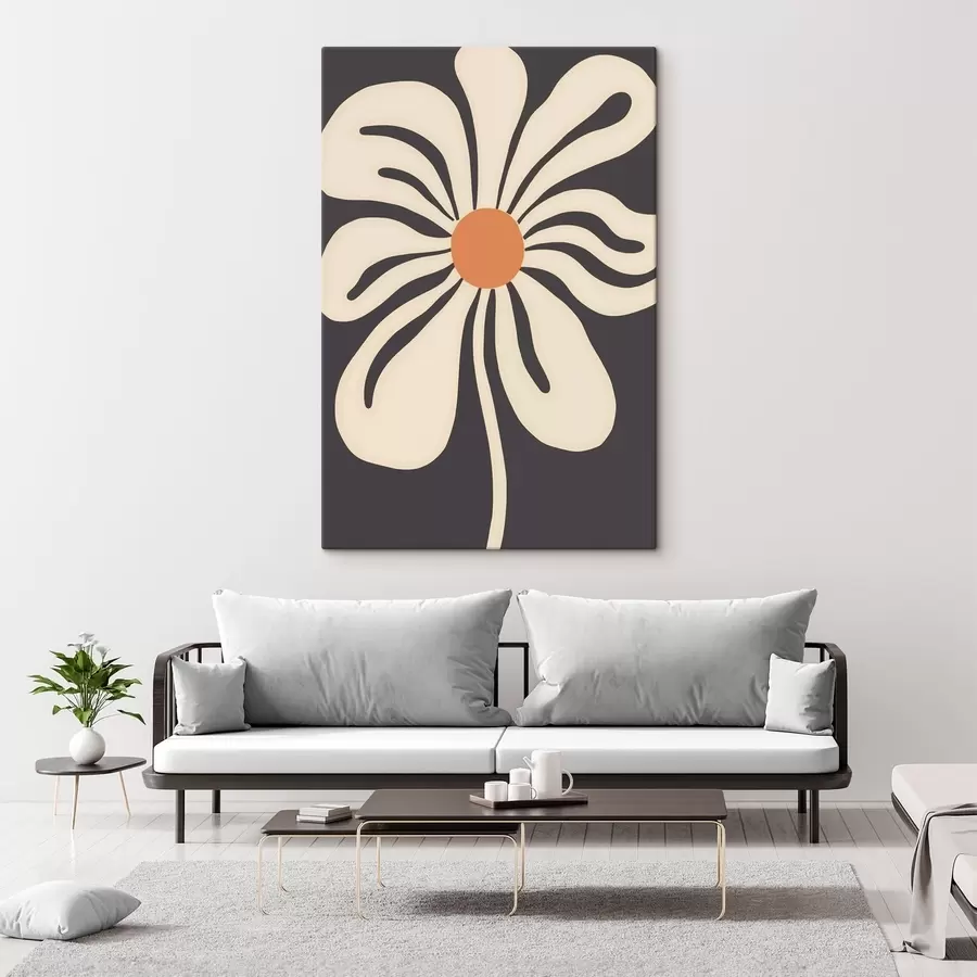 Glezna Stilizēts zieds s45150