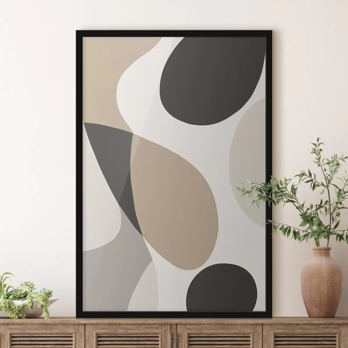 Plakāts Abstraktas formas f45148