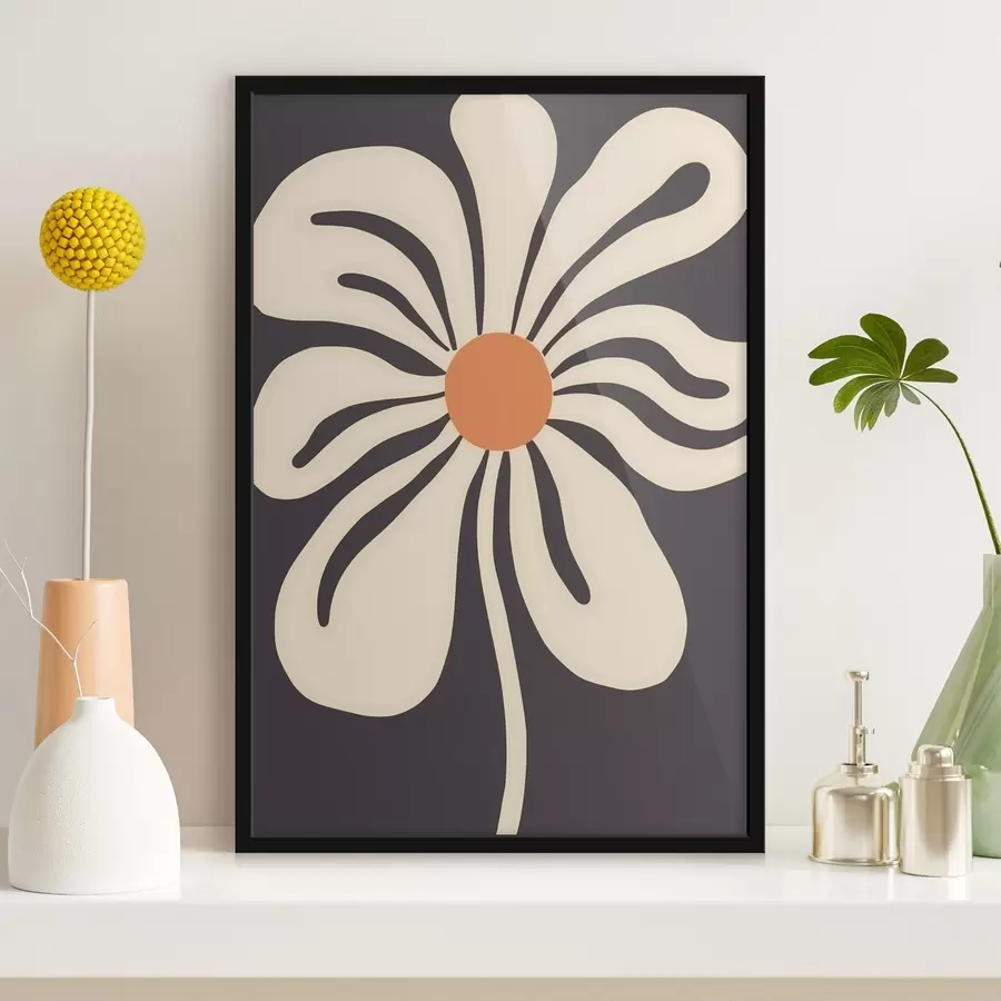 Fototapetes Stilizēts zieds f45150