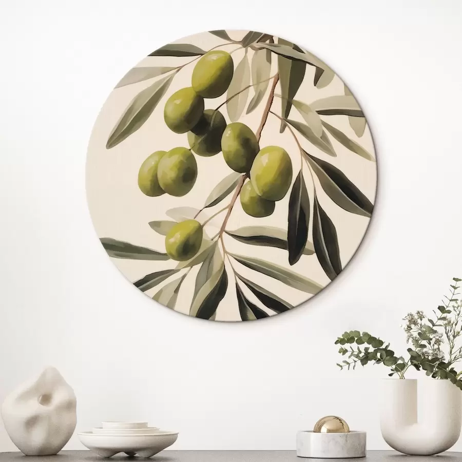 Glezna Olīvu zars r45138