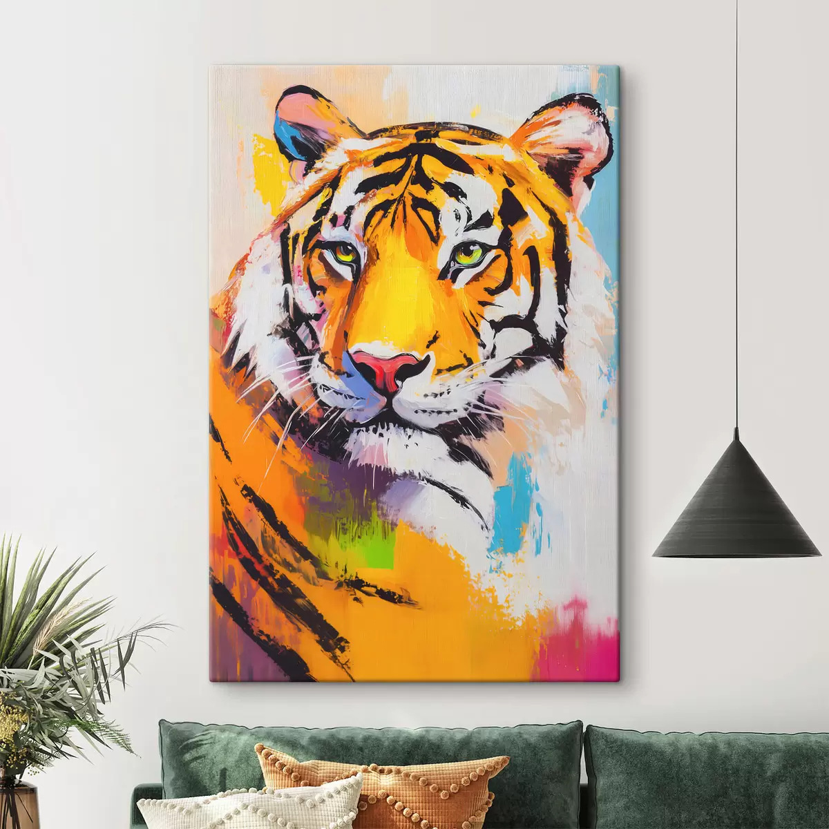 Glezna Tīģera portrets s45069