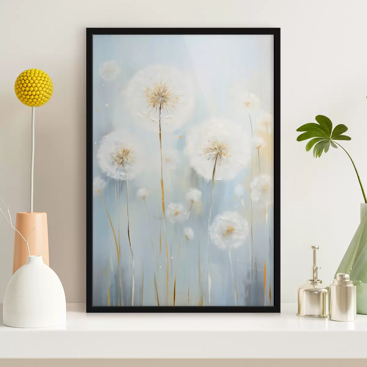 Plakāts Delikātas pienenes f45067