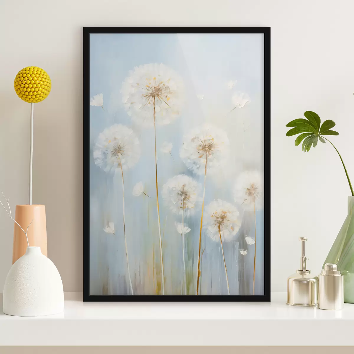 Plakāts Delikātas pienenes f45068