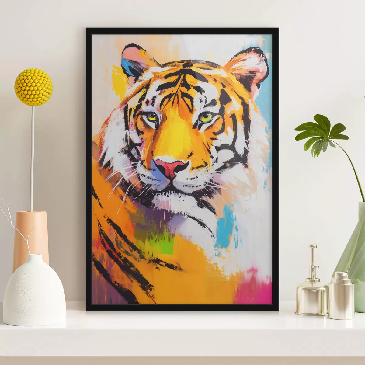 Plakāts Tīģera portrets f45069