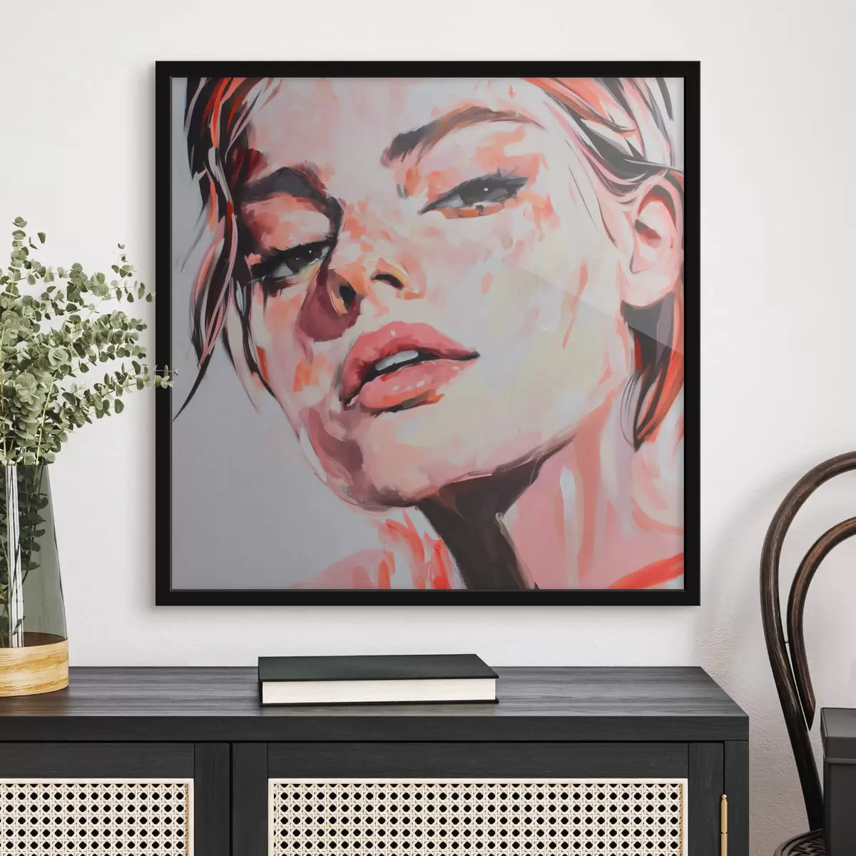 Plakāts Sievietes portrets f45134