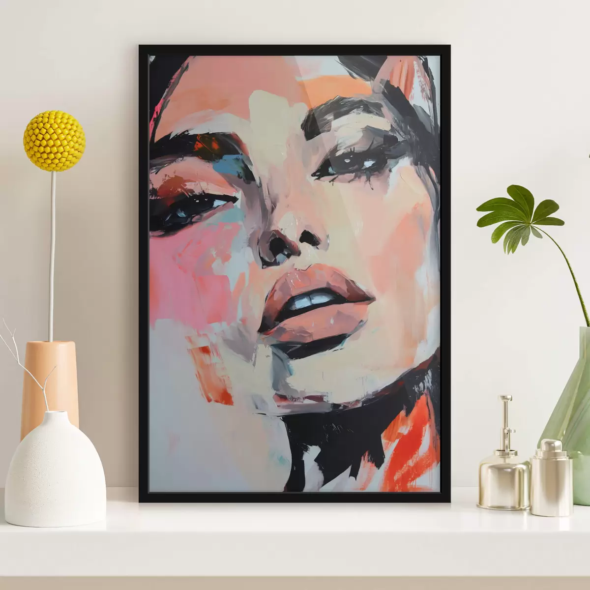 Plakāts Sievietes portrets f45136