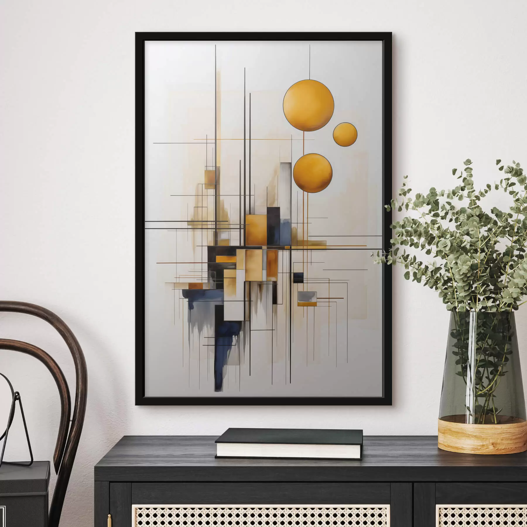 Fototapetes Ģeometriskā abstrakcija f45159