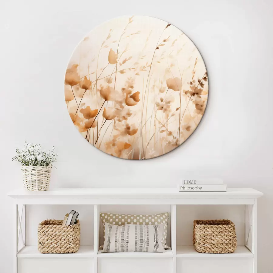 Glezna Abstrakti savvaļas ziedi r45063