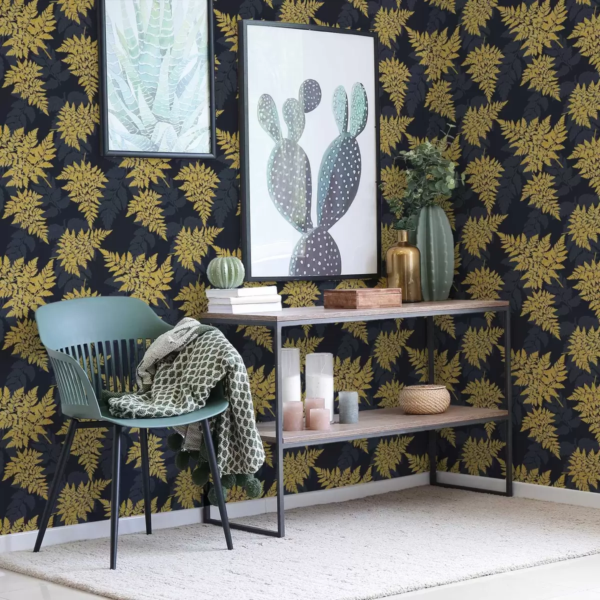 Tapetes Tropu lapas a00418