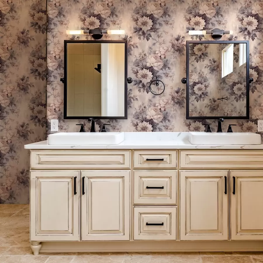 Fototapetes Vintage akvareļu ziedi