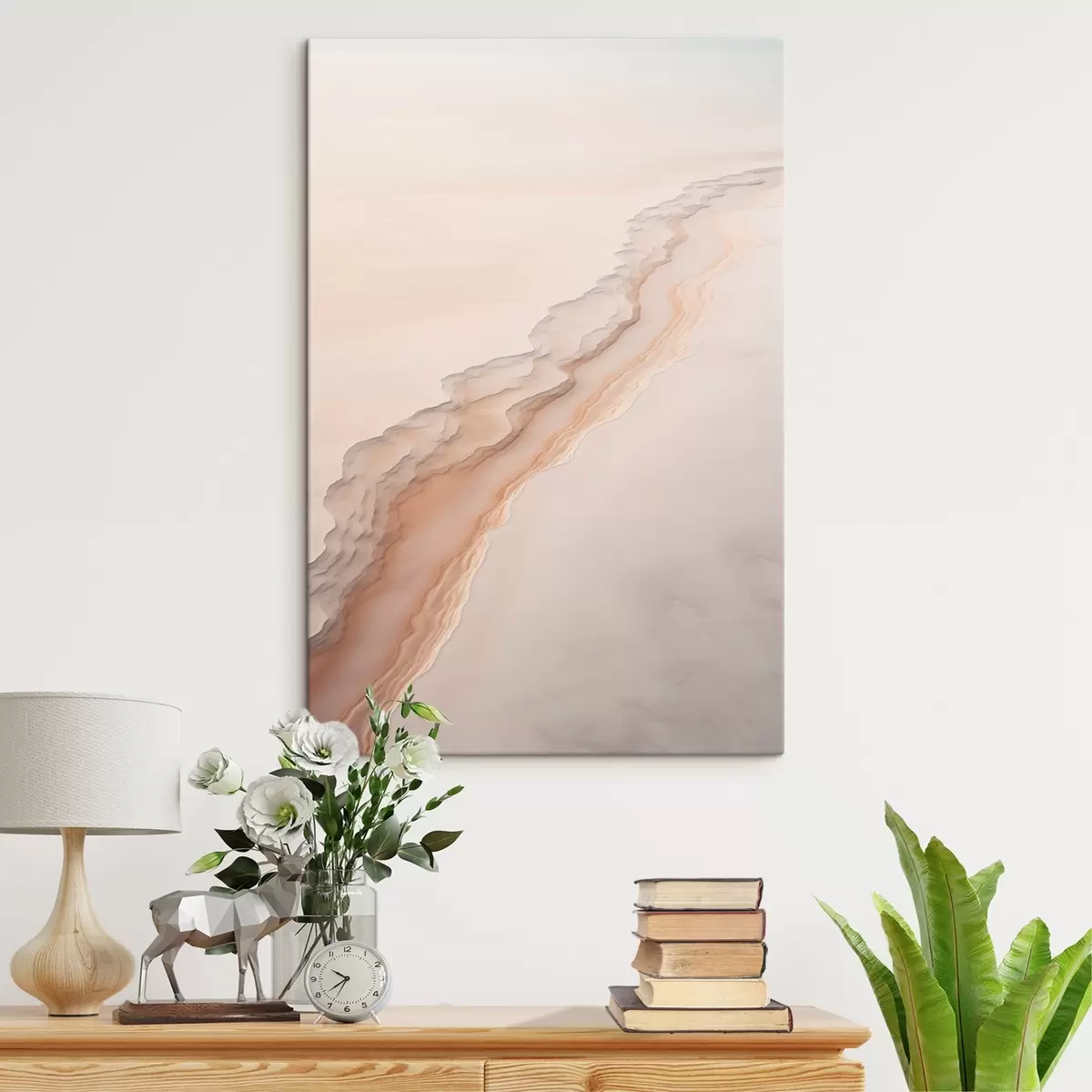 Glezna Minimālistiska tuksneša ainava s45205