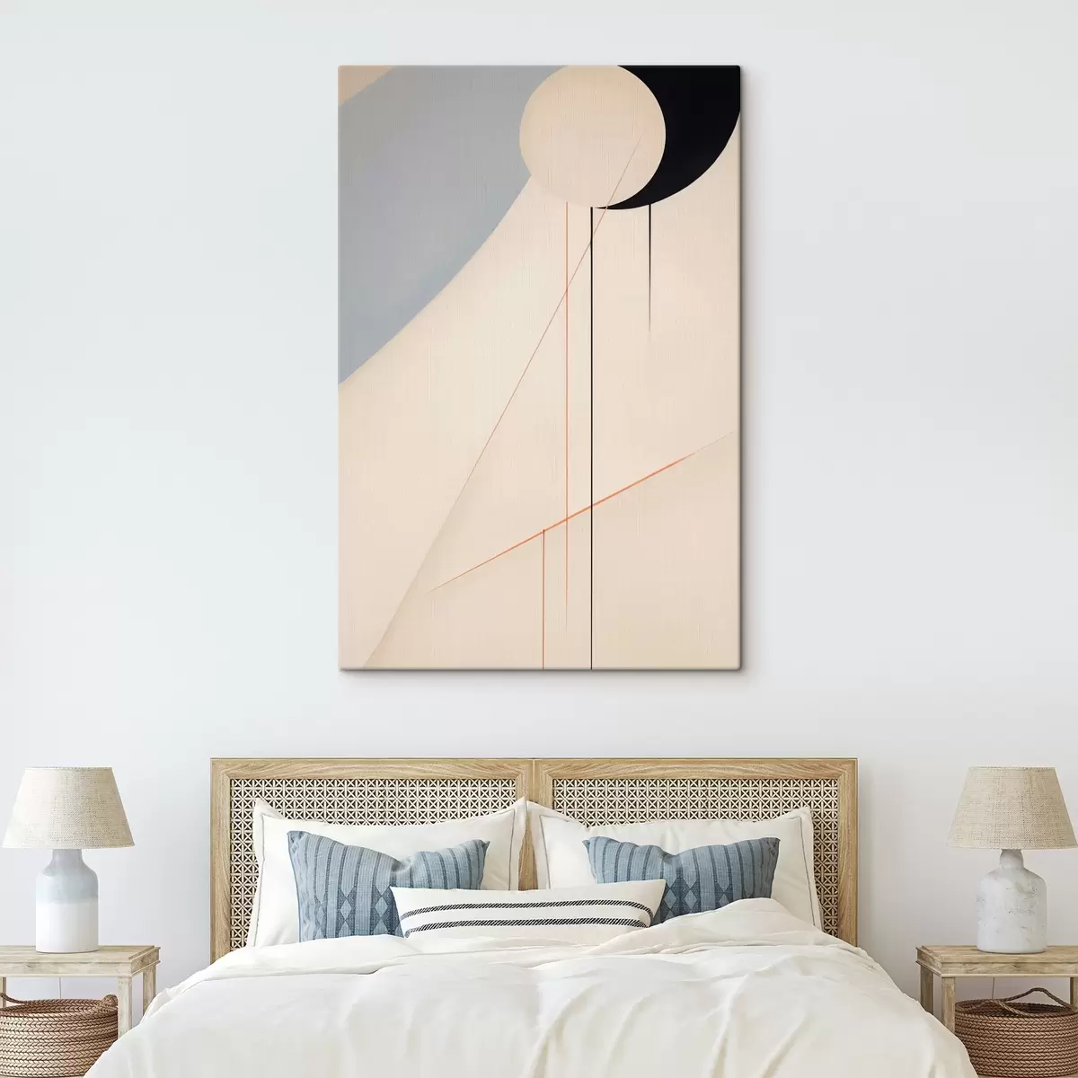 Glezna Ģeometriska minimālisma abstrakcija s45212