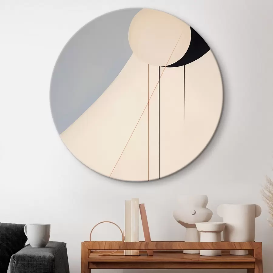 Glezna Ģeometriska minimālisma abstrakcija r45212