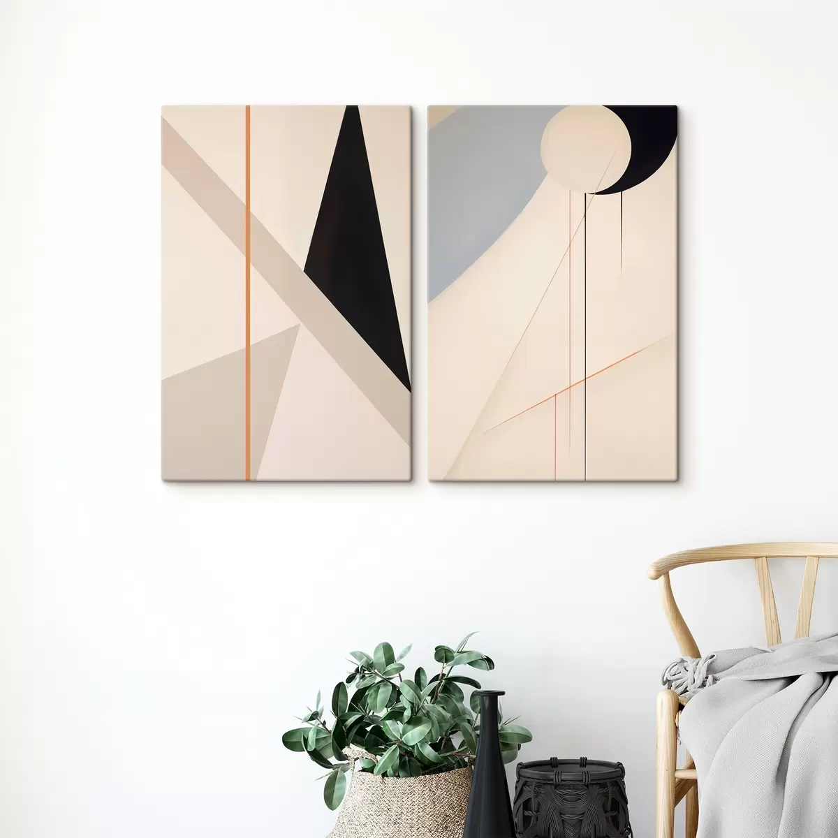 Glezna Ģeometriskā abstrakcija m00536