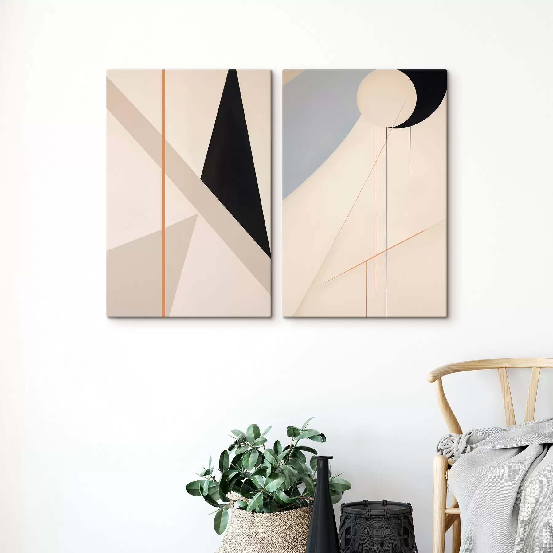 Glezna Ģeometriskā abstrakcija m00536