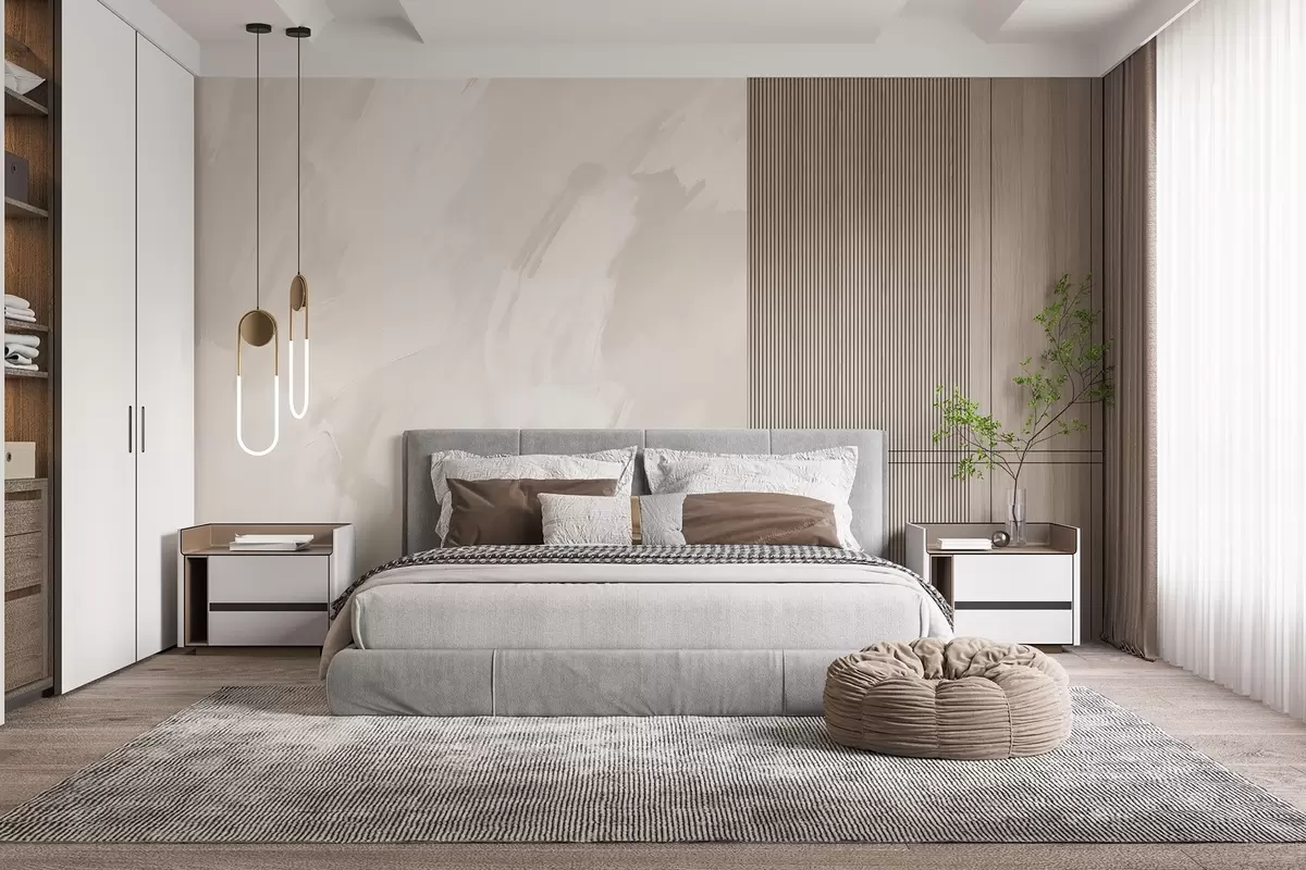 Fototapetes Abstraktie triepieni ar nodilušas tekstūras imitāciju w04291v2