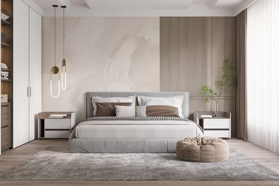 Fototapetes Abstraktie triepieni ar nodilušas tekstūras imitāciju w04291v2