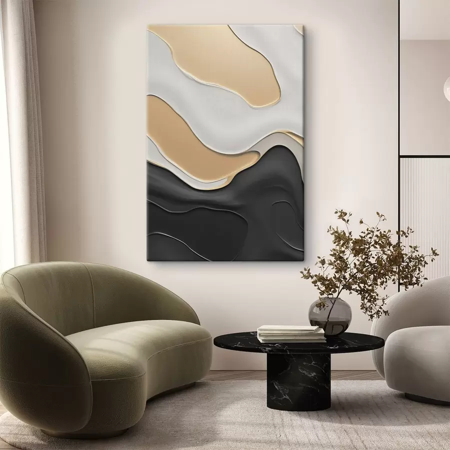 Glezna Abstraktas elegantas līknes s45203