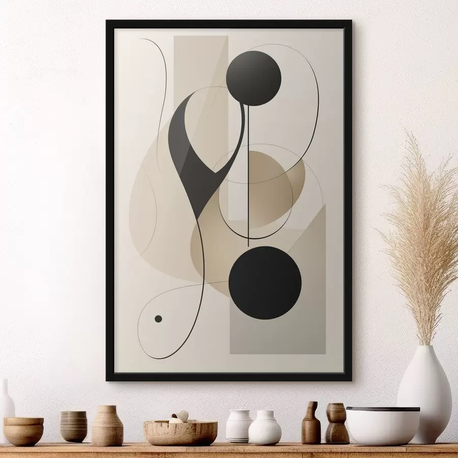 Fototapetes Abstraktas līknes un formas f45197