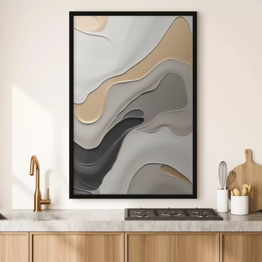 Fototapetes Abstraktas elegantas līknes f45204