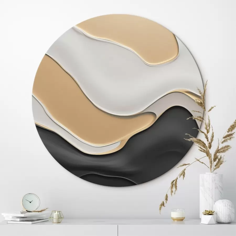 Glezna Abstraktas elegantas līknes r45203