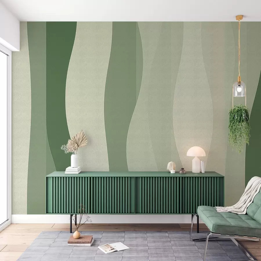 Fototapetes Vertikālais šķidruma gradienta modelis w04219