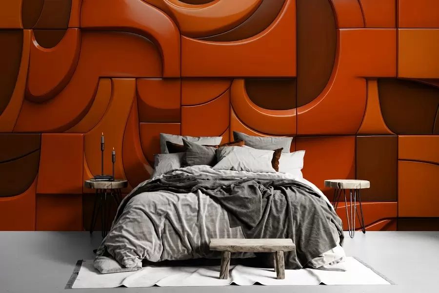 Fototapetes Gleznota reljefa siena w04321v1