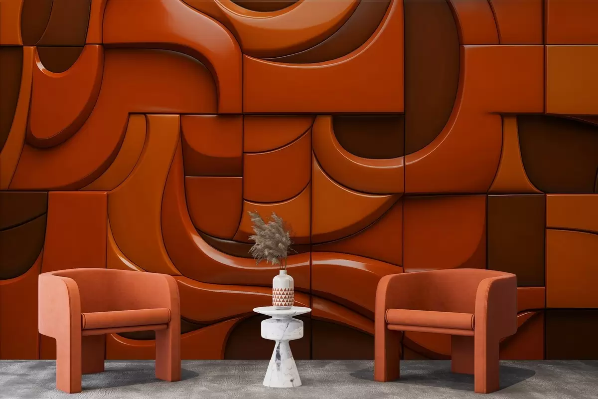 Fototapetes Gleznota reljefa siena w04321v1