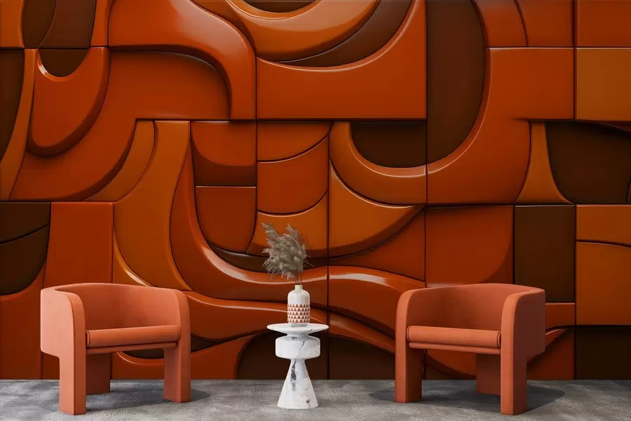 Fototapetes Gleznota reljefa siena w04321v1