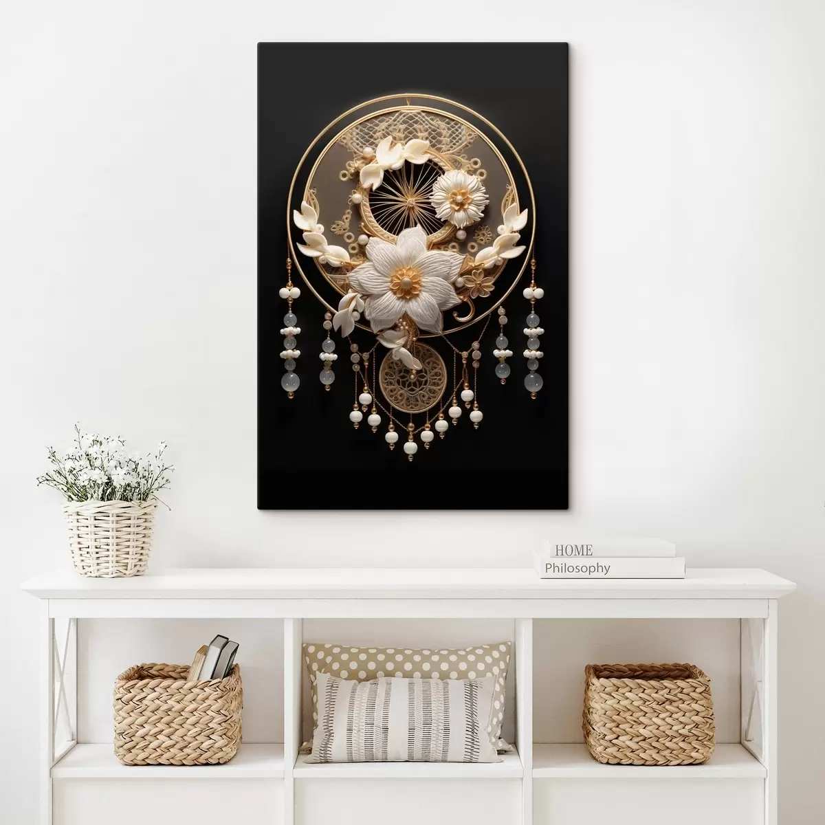 Glezna Abstrakcija uz tumša fona s44552