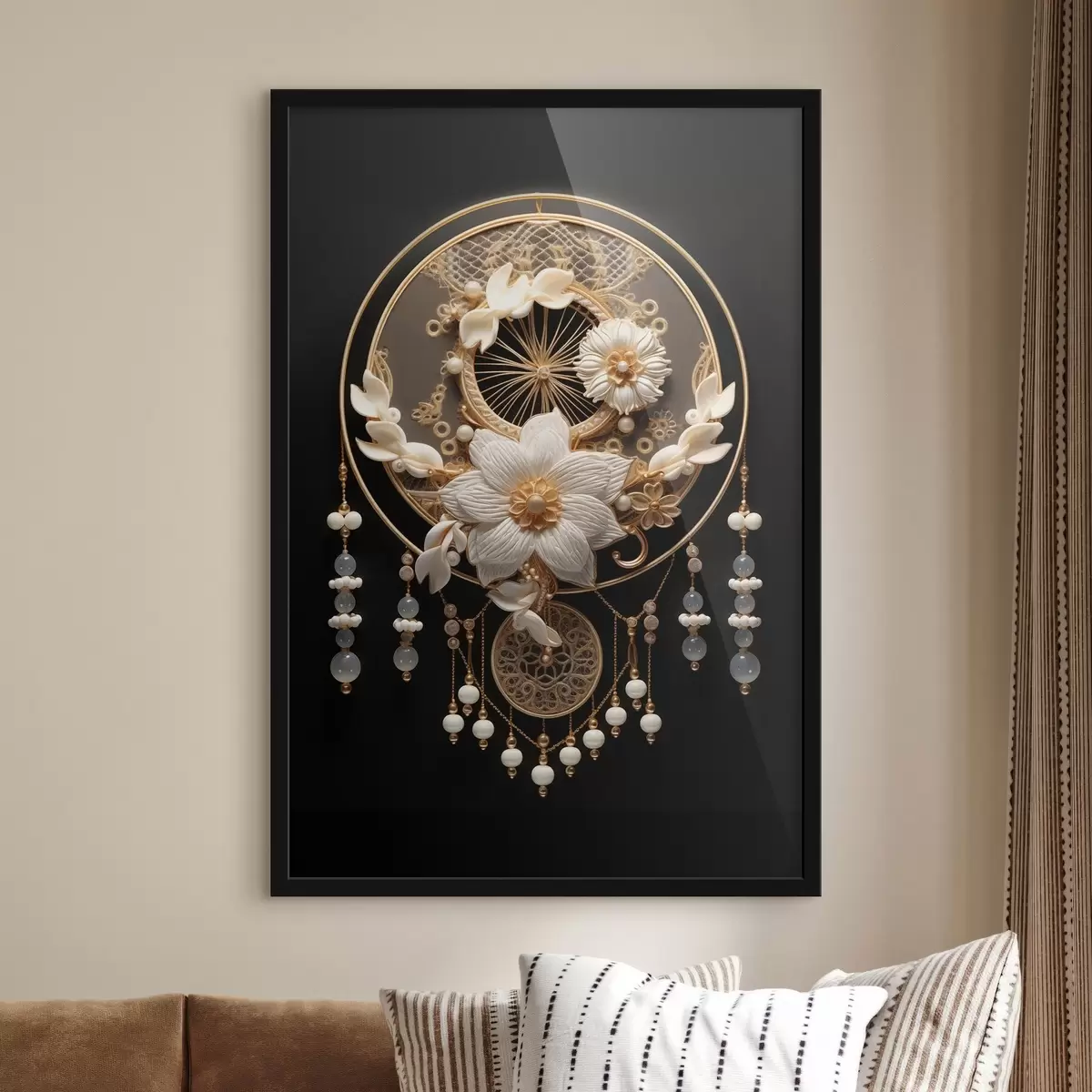 Plakāts Abstrakcija uz tumša fona f44552