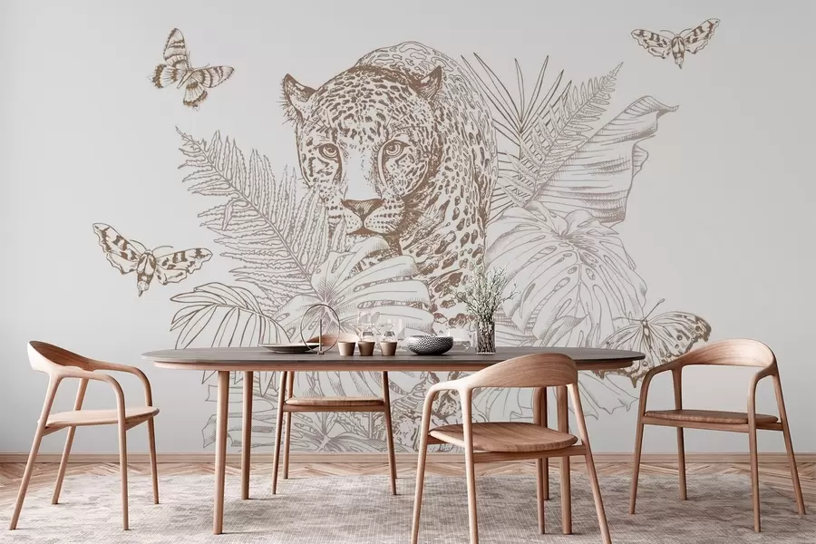 Fototapetes Leopards w04358v1