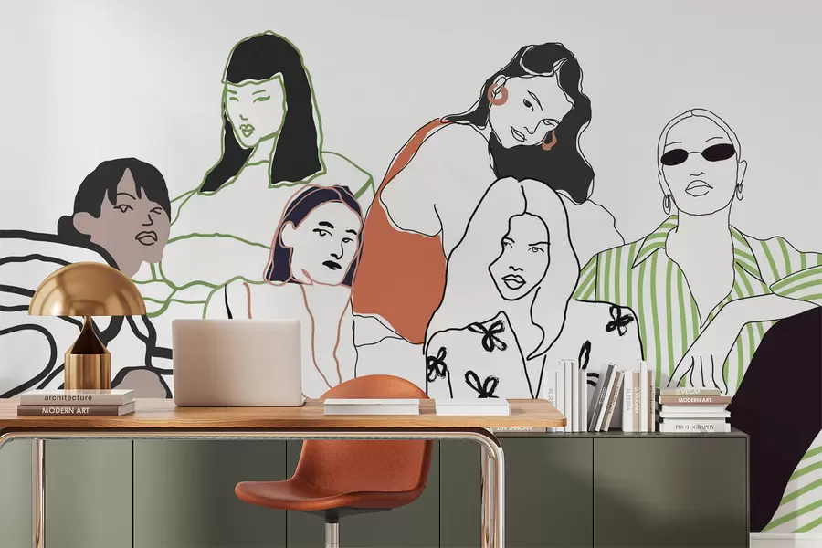 Fototapetes Meitenes w04359