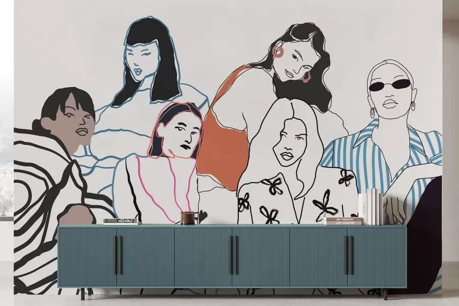 Fototapetes Meitenes w04359v1