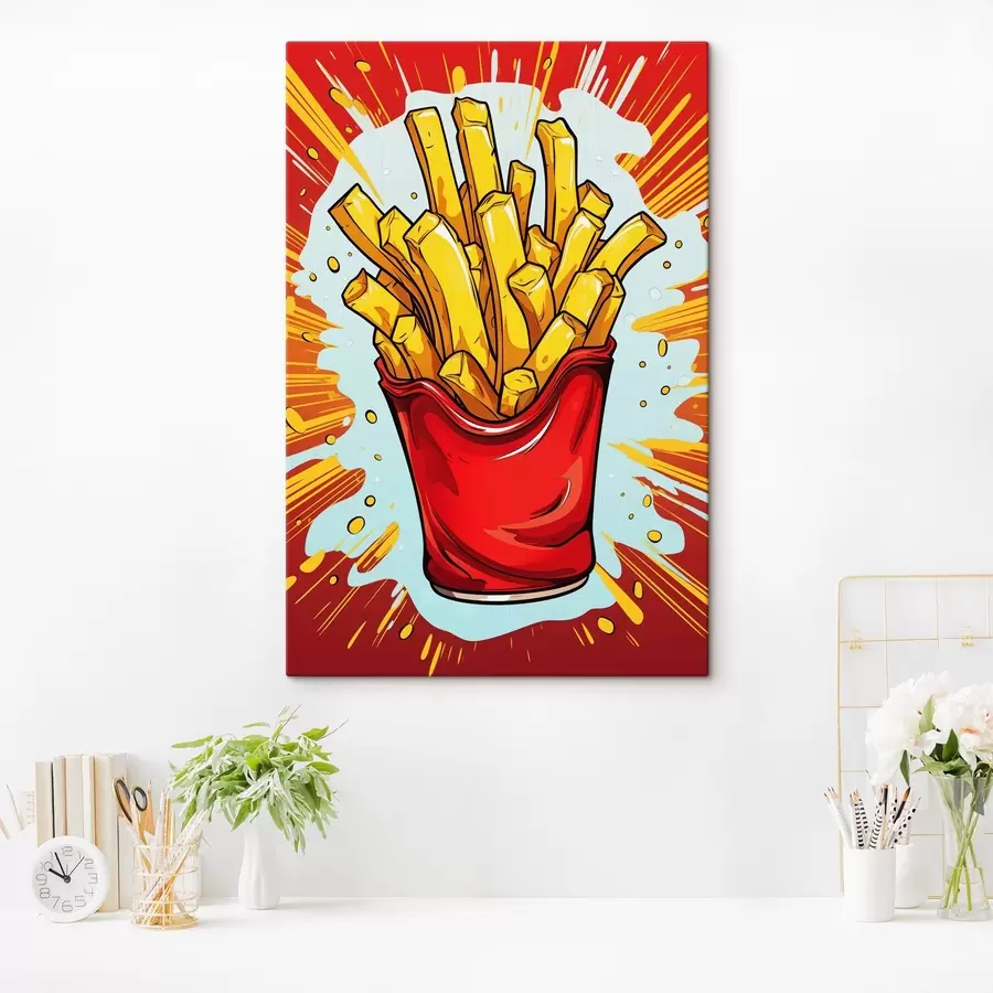 Glezna Frī kartupeļi  s45276