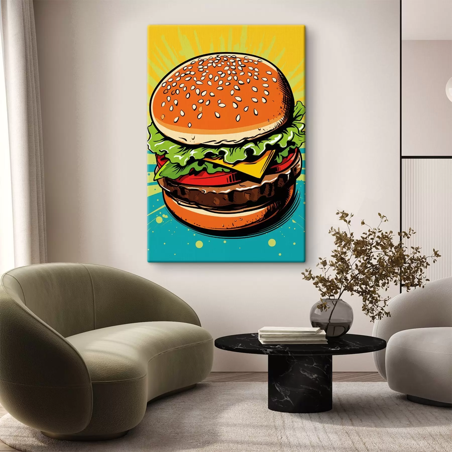 Glezna Burger  s45277