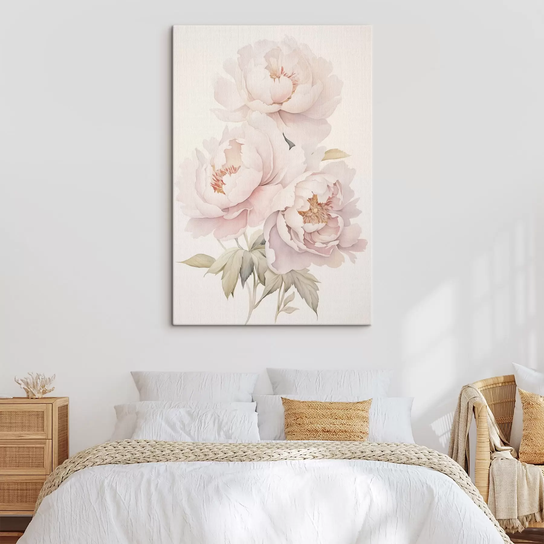 Glezna Delikātas peonijas s45293