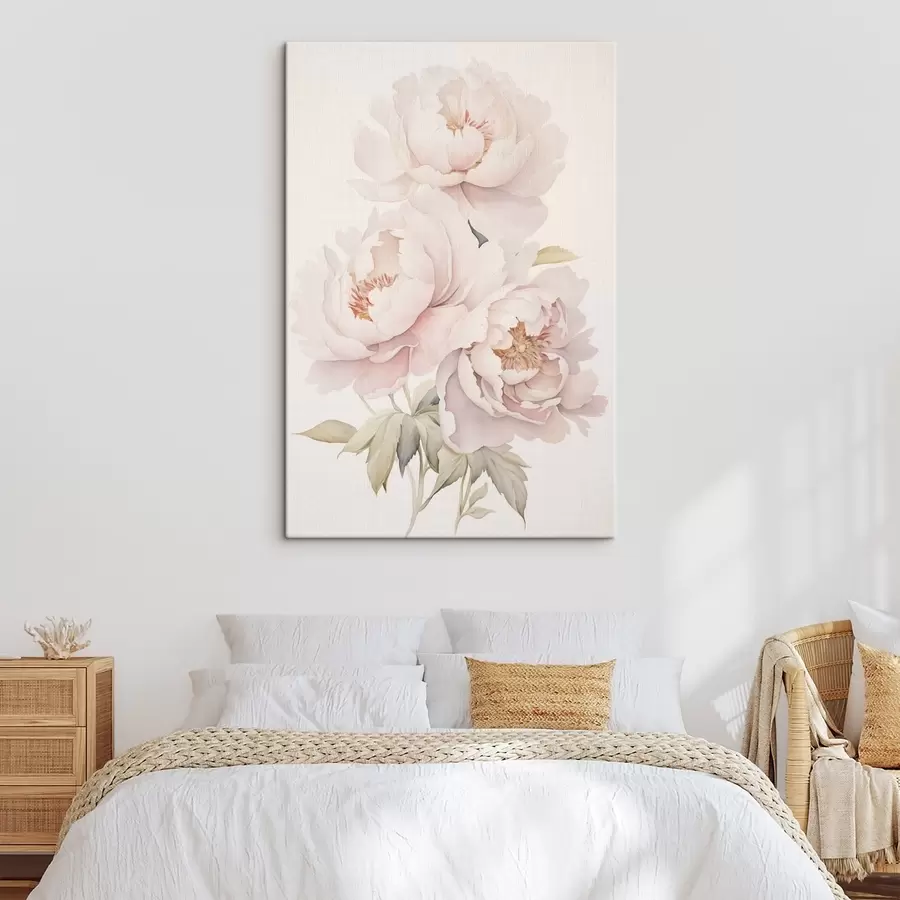 Glezna Delikātas peonijas s45293