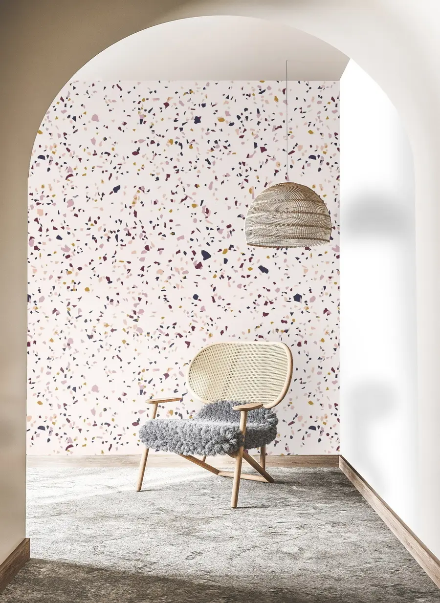 Fototapetes Krāsu drupatas efekts, Boho stils u71766