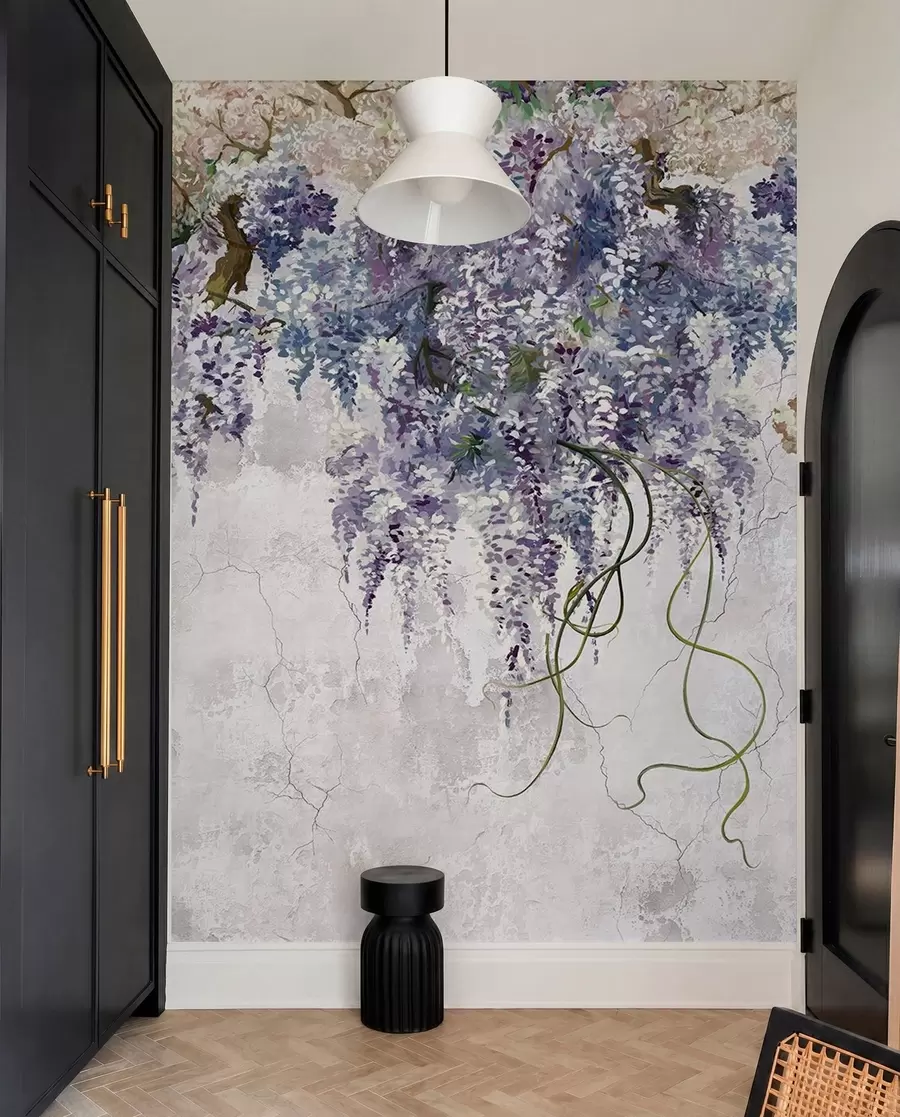 Fototapetes Ceriņu zari Boho u71720