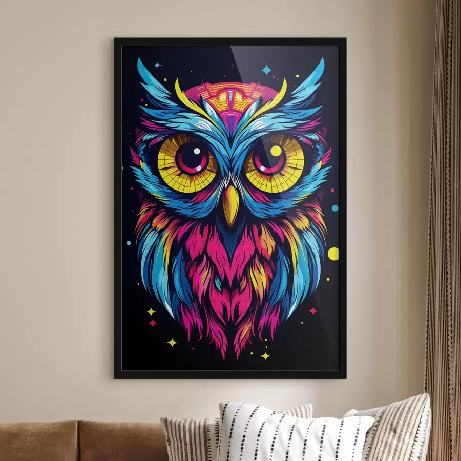 Fototapetes Glow Owl f45281