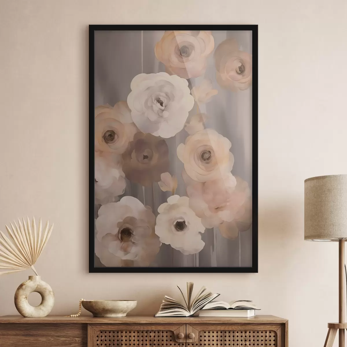 Plakāts Abstrakti ziedi f45160